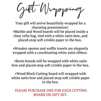 Cutting Board Gift Wrapping