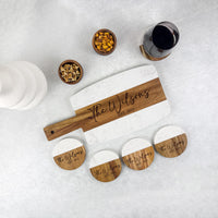 Board and Coaster Set