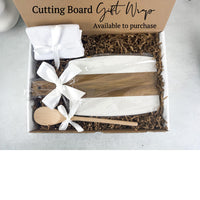 Cutting Board Gift Wrapping